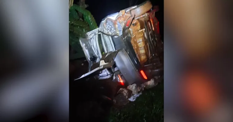 Batida deixa três feridos entre Palotina e Terra Roxa; motorista é preso por embriaguez